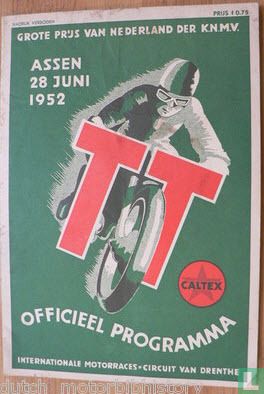 TT 1952 Grote Prijs van Nederland der K.N.M.V.
