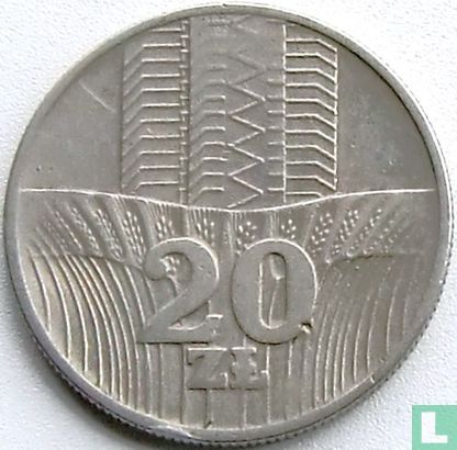 Polen 20 Zlotych 1974 - Bild 2