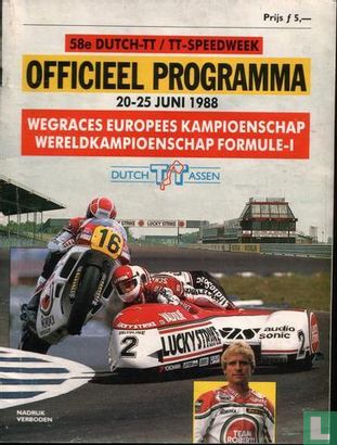 Programma Dutch TT Assen 1988