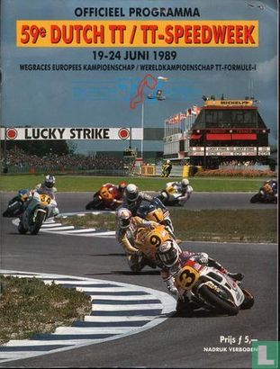 Programma Dutch TT Assen 1989
