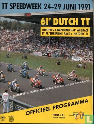 Programma Dutch TT Assen 1991