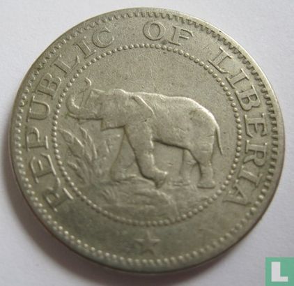 Libéria 5 cents 1960 - Image 2