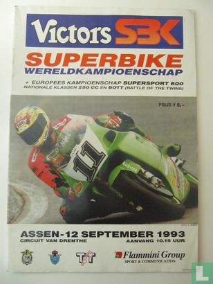 Programma WK Superbikes Assen 1993