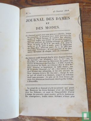 Journal des Dames et des Modes  - Image 1