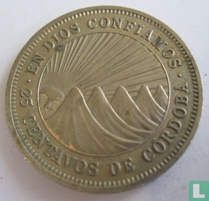 Nicaragua 25 centavos 1964 - Afbeelding 2