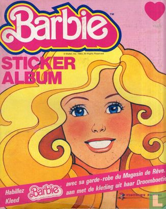 Barbie stickeralbum - Afbeelding 1
