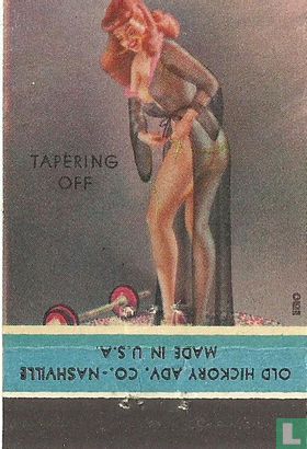 Pin up 40 ies tapering off - Afbeelding 2