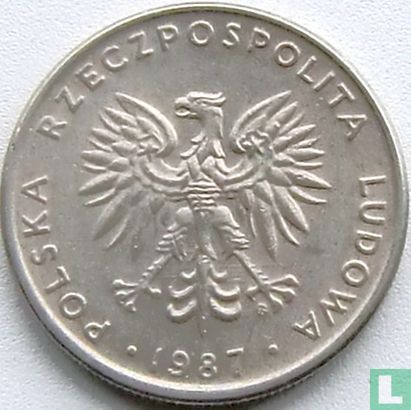 Poland 20 zlotych 1987 - Image 1