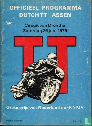 Programma Dutch TT Assen 1976