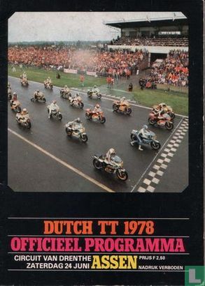 Programma Dutch TT Assen 1978