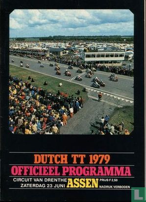 Programma Dutch TT Assen 1979