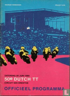 Programma Dutch TT Assen 1980
