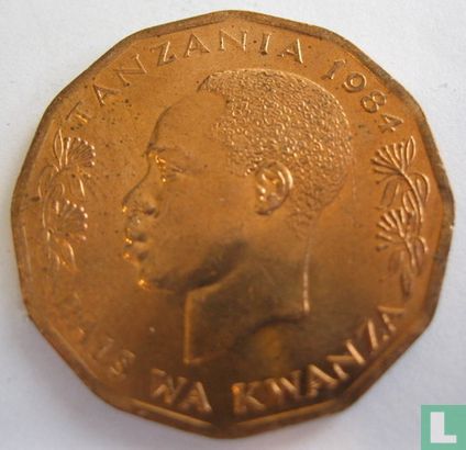 Tansania 5 Senti 1984 - Bild 1