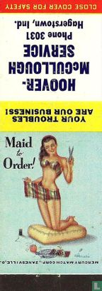 Pin up 50 ies Maid to Order B - Afbeelding 1