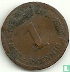 Duitse Rijk 1 pfennig 1896 (G) - Afbeelding 1