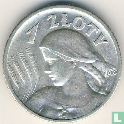 Pologne 1 zloty 1925 - Image 2