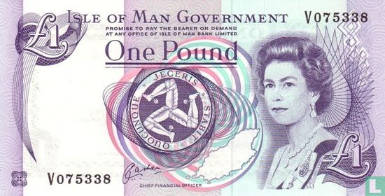 Isle Of Man 1 Pound ND(2006) - P40c - Afbeelding 1