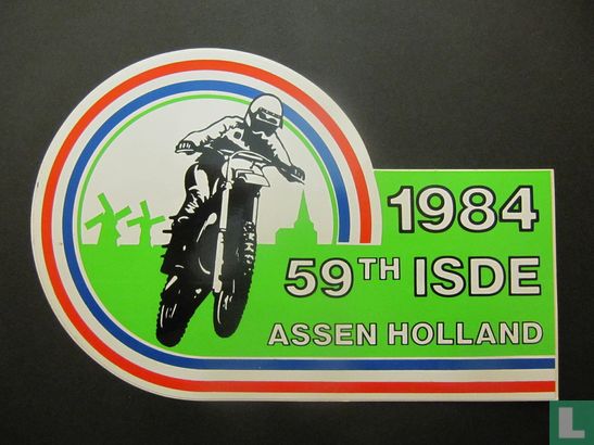 Sticker 59e ISDE Assen Holland 1984