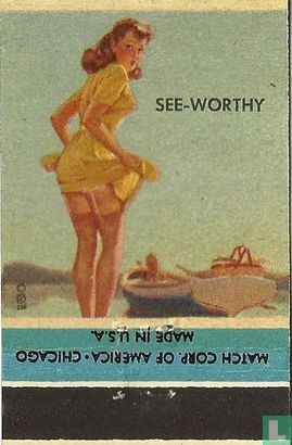 Pin up 40 ies See-worthy - Afbeelding 2