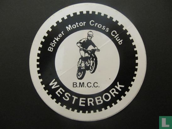 Sticker Borker Motor Cross Club Westerbork