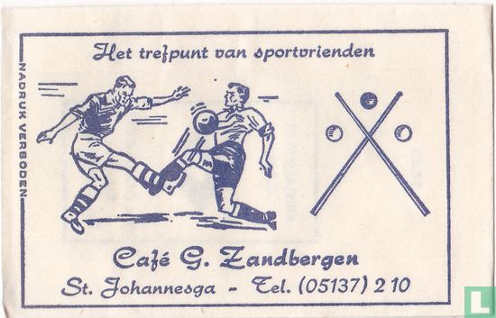 Café G. Zandbergen - Afbeelding 1