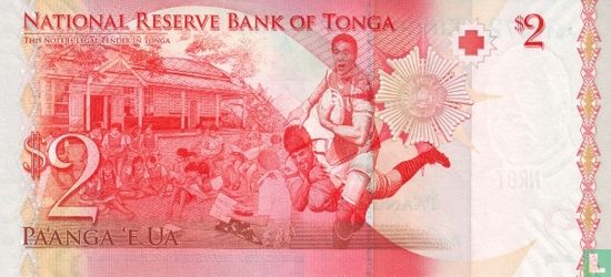 Tonga 2 Pa'anga (signature 2) - Image 2