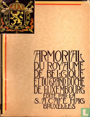 Armorials du Royaume de Belgique et du Grand-Duché de Luxembourg - Tome 3 - Image 1