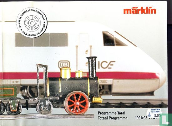 Märklin Catalogus 1991/92  Catalogus 1991/92 F-NL  - Afbeelding 1
