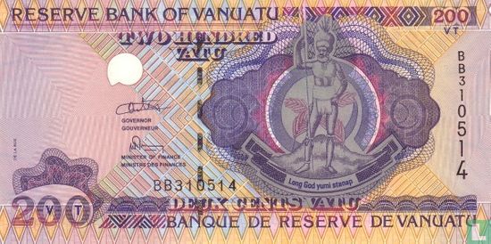 Vanuatu 200 Vatu ND (2007) - Image 1