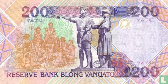 Vanuatu 200 Vatu ND (2007) - Image 2