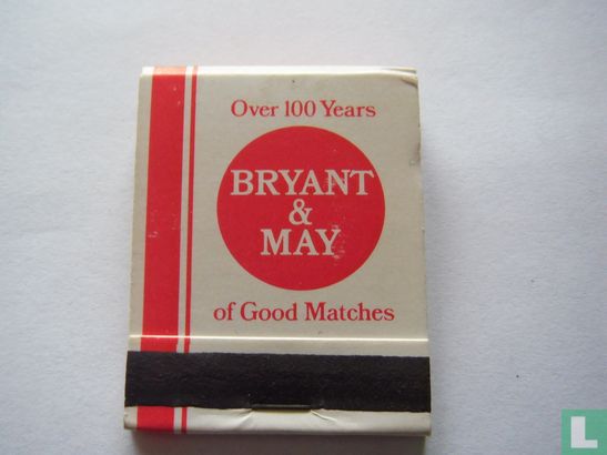 Over 100 Years Bryant & May of Good Matches [rood] - Bild 1