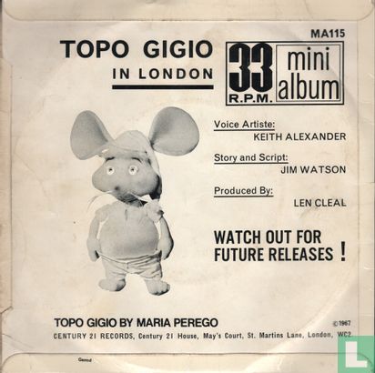 Topo Gigio in London - Image 2