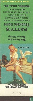 Pin up 40 ies Catch on. - Image 1