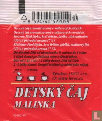 Detský caj Malinka - Image 2