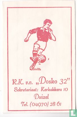 R.K. v.v. "Dosko 32" - Afbeelding 1