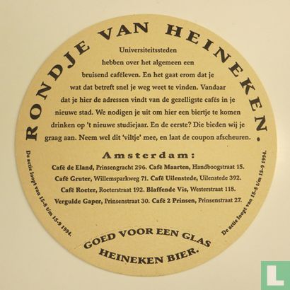Rondje van Heineken (20 cm) Amsterdam - Image 1
