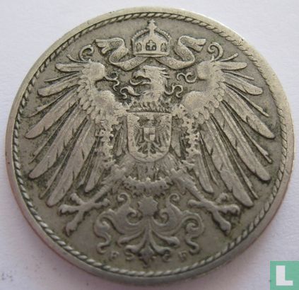Duitse Rijk 10 pfennig 1907 (F) - Afbeelding 2