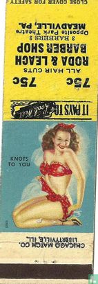 Pin up 40 ies Knots to you - Afbeelding 1