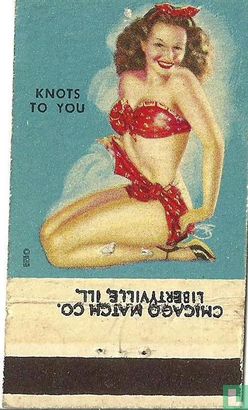 Pin up 40 ies Knots to you - Afbeelding 2