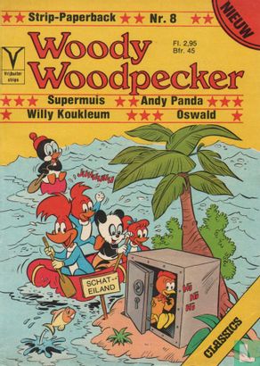 Woody Woodpecker strip-paperback 8 - Afbeelding 1
