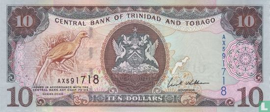 Trinidad et Tobago 10 Dollars 2006 - P48 - Image 1