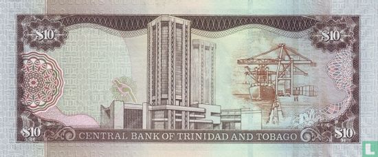 Trinidad et Tobago 10 Dollars 2006 - P48 - Image 2