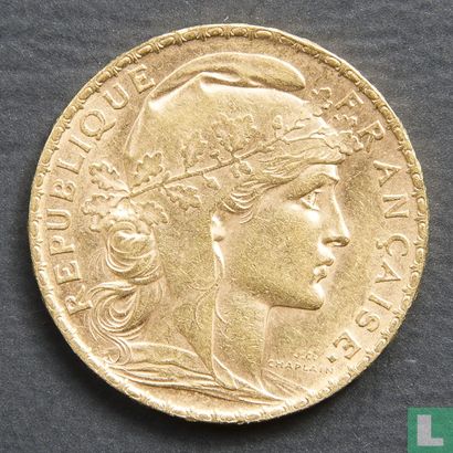 Frankrijk 20 francs 1903 - Afbeelding 2