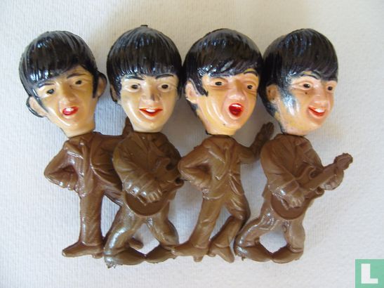 The Beatles figuur set uit de jaren 60 - Afbeelding 1
