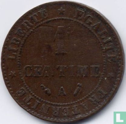 Frankrijk 1 centime 1891  - Afbeelding 2