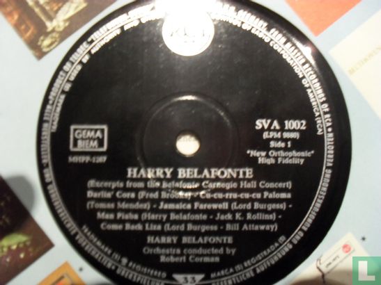 Excerpts from the Belafonte Carnegie Hall concert - Afbeelding 3