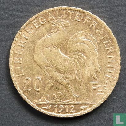 France 20 francs 1912 - Image 1