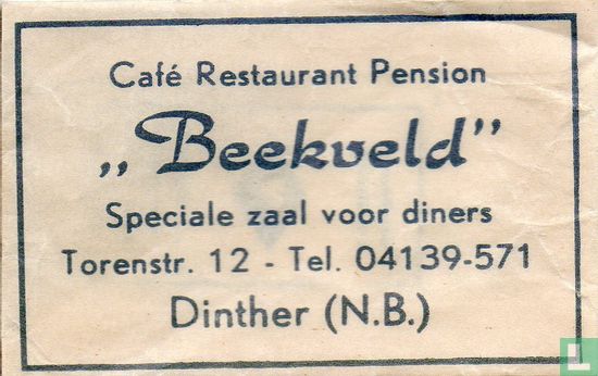 Café Restaurant Pension "Beekveld" - Bild 1