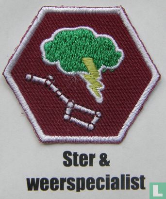 Specialisatie-insigne 'Ster en weerspecialist'