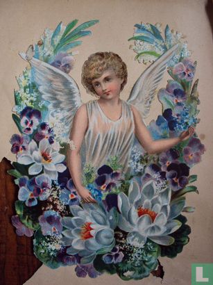 Engel tussen de bloemen - Image 1
